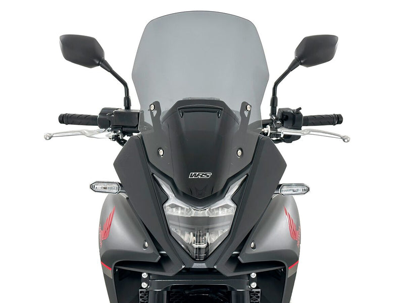 WRS Windscreen - Dark Smoke, Dual Purpose - HO062FS
