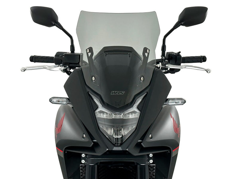 WRS Windscreen - Dark Smoke, Dual Purpose - HO063FS