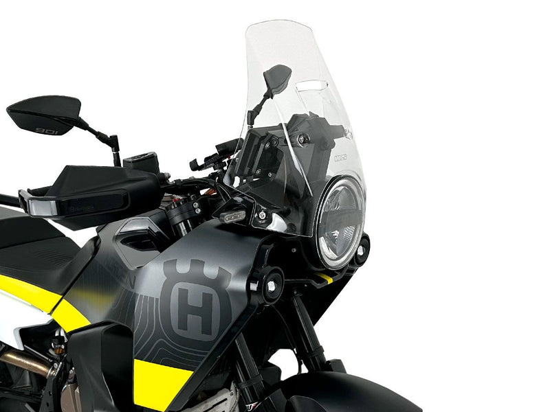 WRS Motorcycle Fairing Windscreen - Clear, Dual Purpose - HU002T