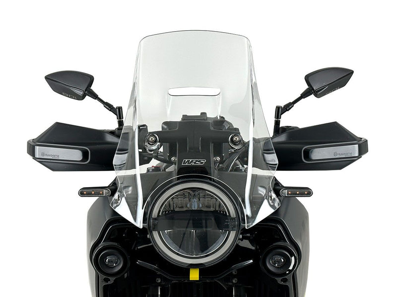 WRS Motorcycle Fairing Windscreen - Clear, Dual Purpose - HU002T