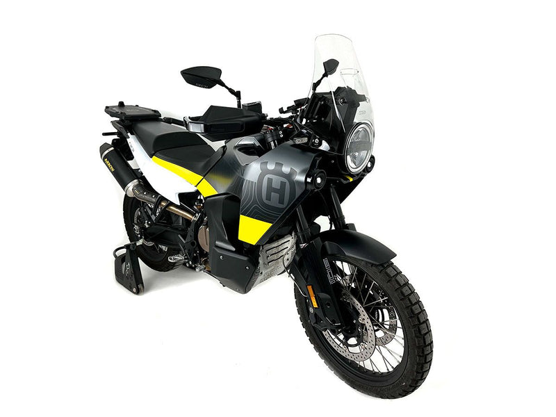 WRS Motorcycle Fairing Windscreen - Clear, Dual Purpose - HU002T