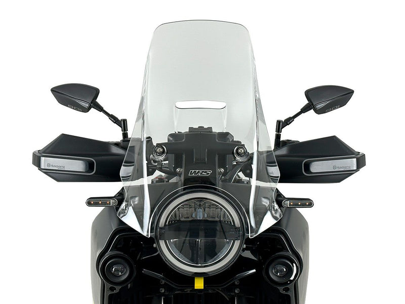 WRS Motorcycle Fairing Windscreen - Clear, Dual Purpose - HU001T