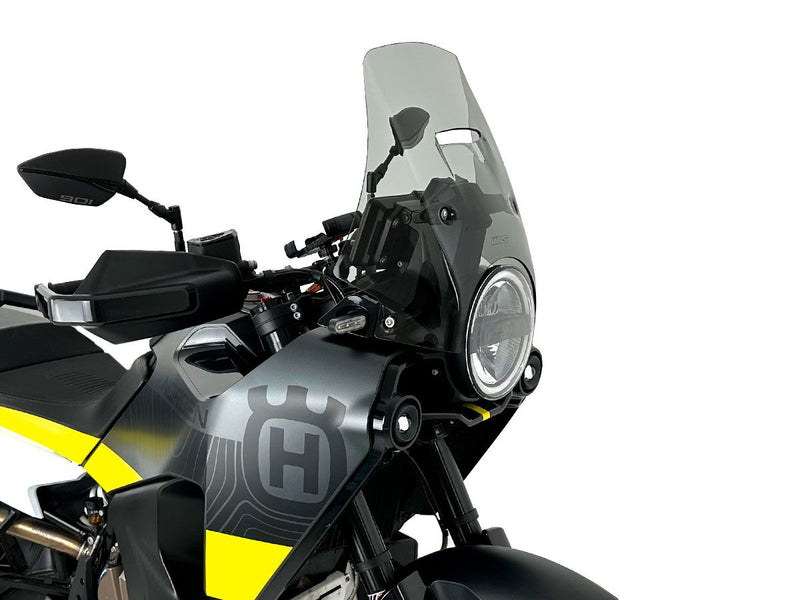 WRS Motorcycle Fairing Windscreen - Smoke, Dual Purpose - HU002F