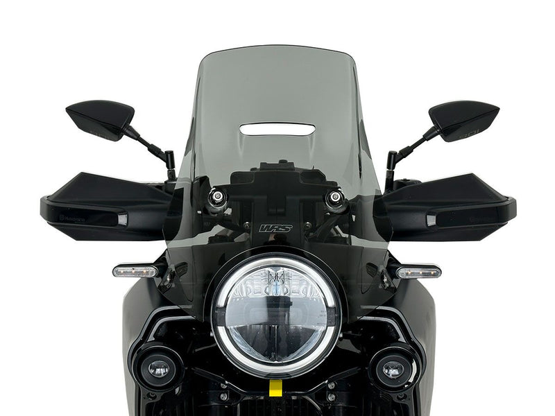WRS Motorcycle Fairing Windscreen - Smoke, Dual Purpose - HU002F