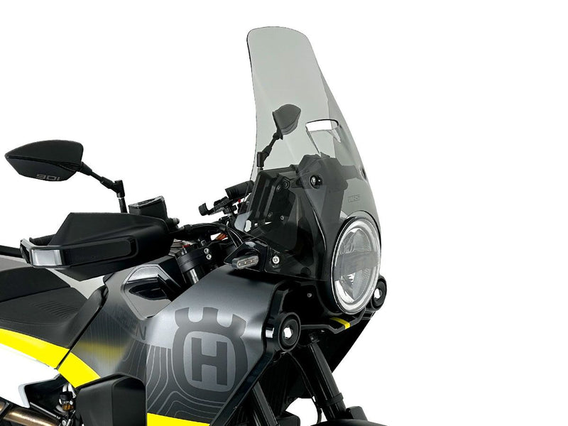 WRS Motorcycle Fairing Windscreen - Smoke, Dual Purpose - HU001F