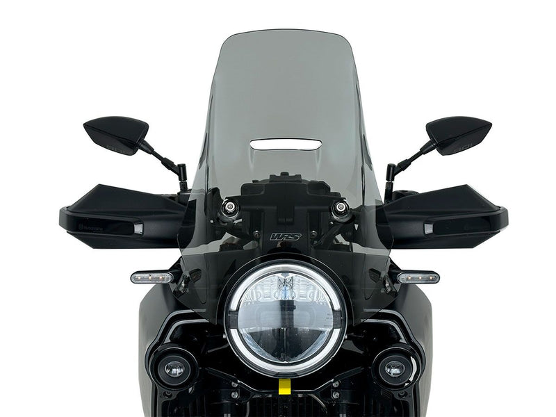 WRS Motorcycle Fairing Windscreen - Smoke, Dual Purpose - HU001F