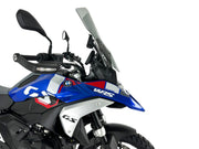 WRS Windshield - Smoke, Dual Purpose - BM084F