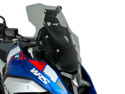 WRS Windshield - Smoke, Dual Purpose - BM085F