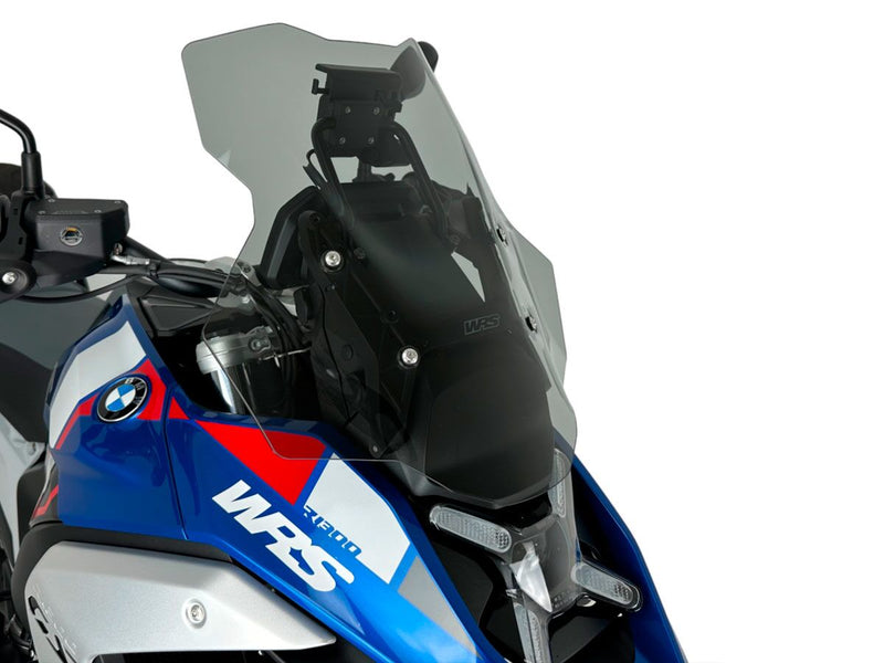 WRS Windshield - Smoke, Dual Purpose - BM085F