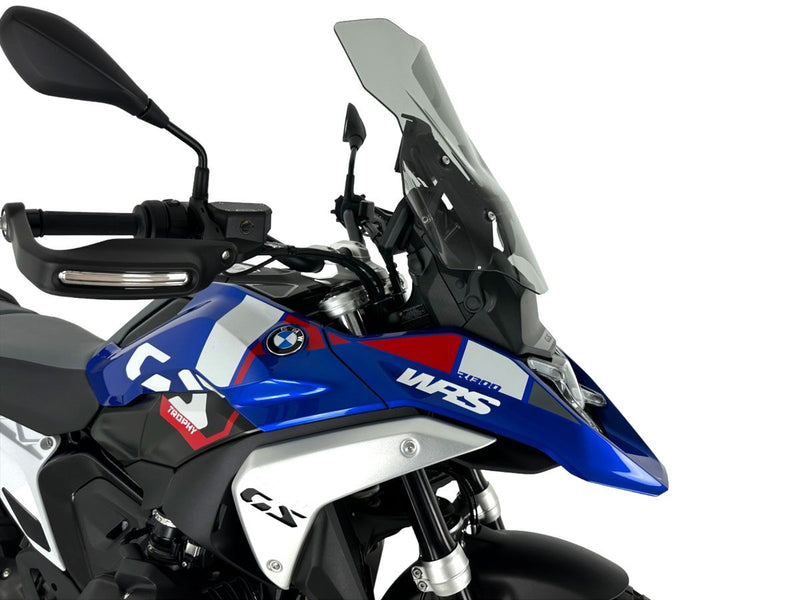 WRS Windshield - Smoke, Dual Purpose - BM085F