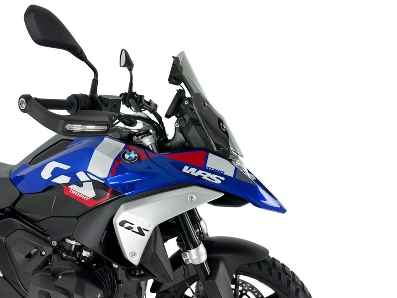 WRS Windshield - Smoke, Dual Purpose - BM086F