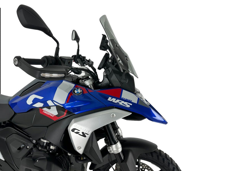 WRS Windshield - Smoke, Dual Purpose - BM086F