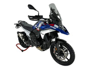 WRS Windshield - Smoke, Dual Purpose - BM086F