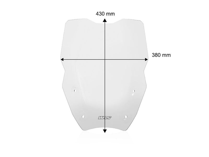 WRS Windshield - Clear, Dual Purpose - BM090T