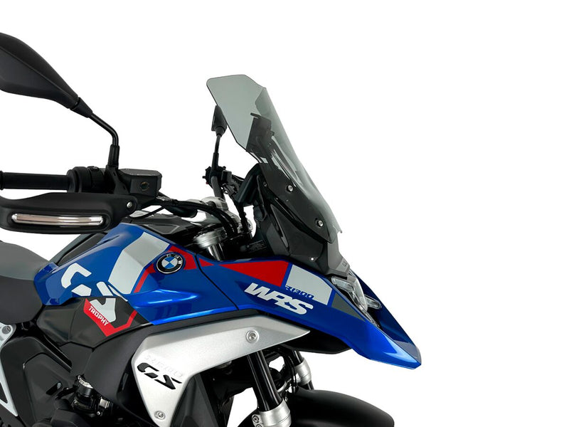 WRS Windshield - Smoke, Dual Purpose - BM090F