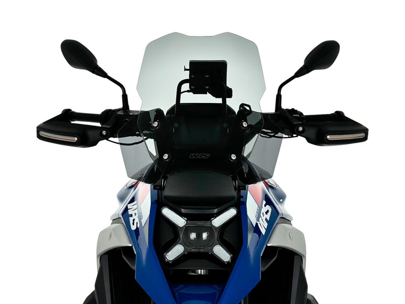 WRS Windshield - Smoke, Dual Purpose - BM090F