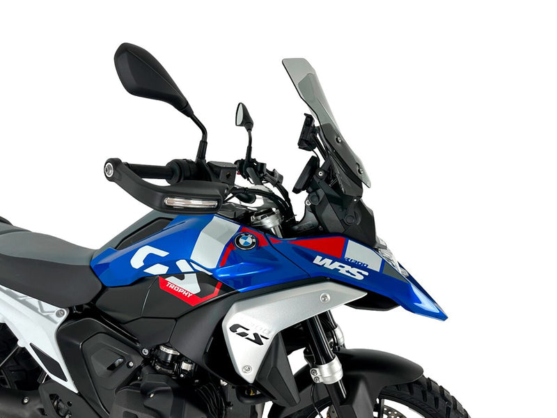 WRS Windshield - Smoke, Dual Purpose - BM091F