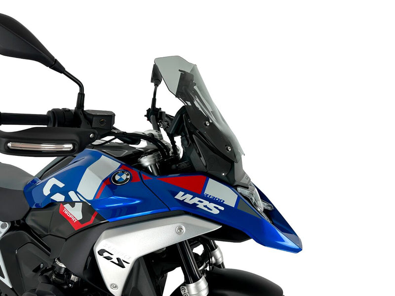 WRS Windshield - Smoke, Dual Purpose - BM091F