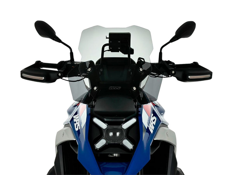 WRS Windshield - Smoke, Dual Purpose - BM091F