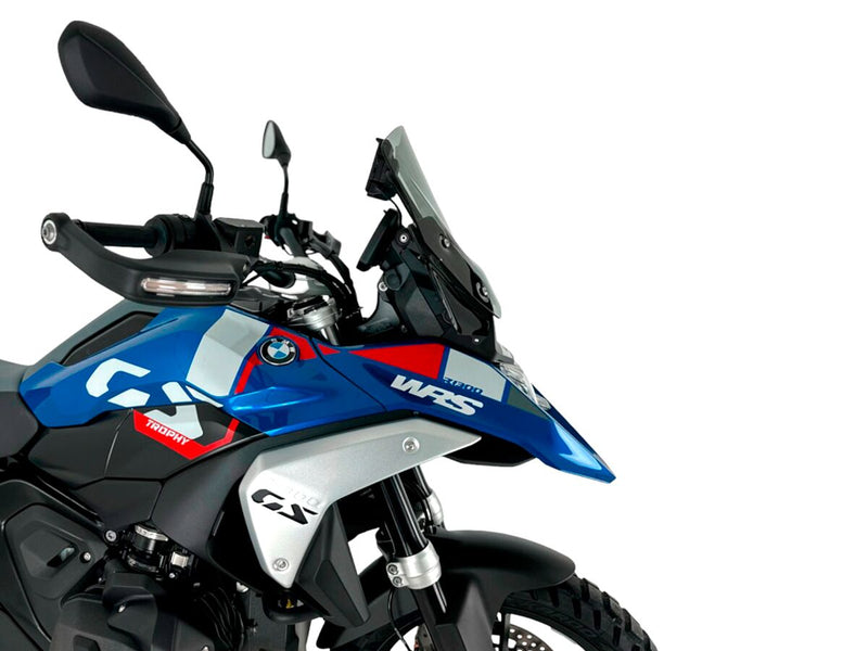 WRS Windshield - Smoke, Dual Purpose - BM092F