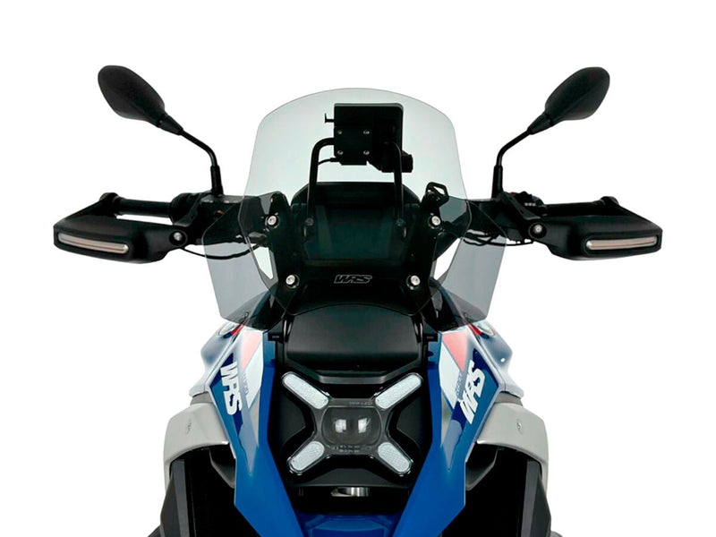 WRS Windshield - Smoke, Dual Purpose - BM092F