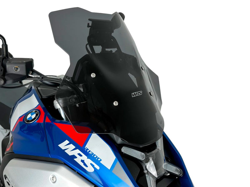 WRS Windshield - Dark Smoke, Dual Purpose - BM085FS