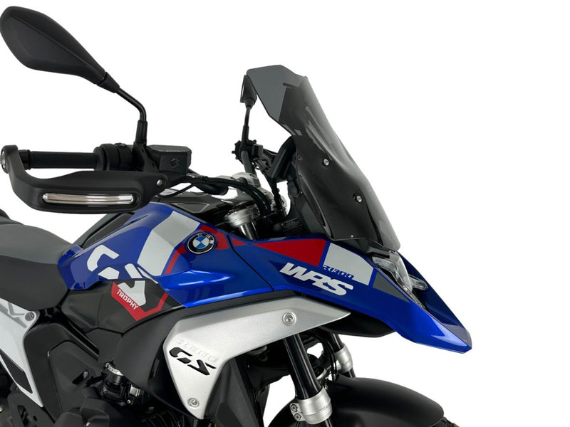 WRS Windshield - Dark Smoke, Dual Purpose - BM085FS