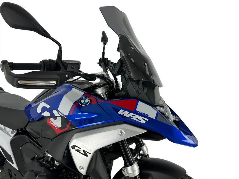 WRS Windshield - Dark Smoke, Dual Purpose - BM085FS