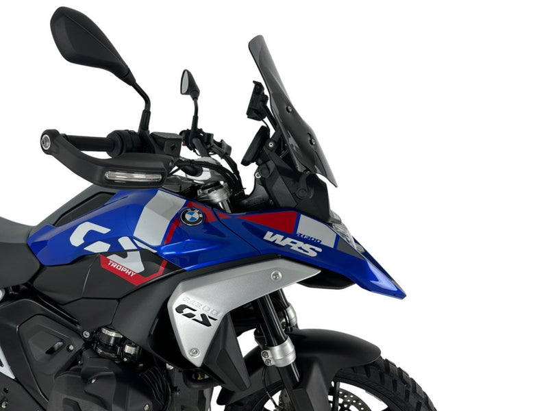 WRS Windshield - Dark Smoke, Dual Purpose - BM086FS