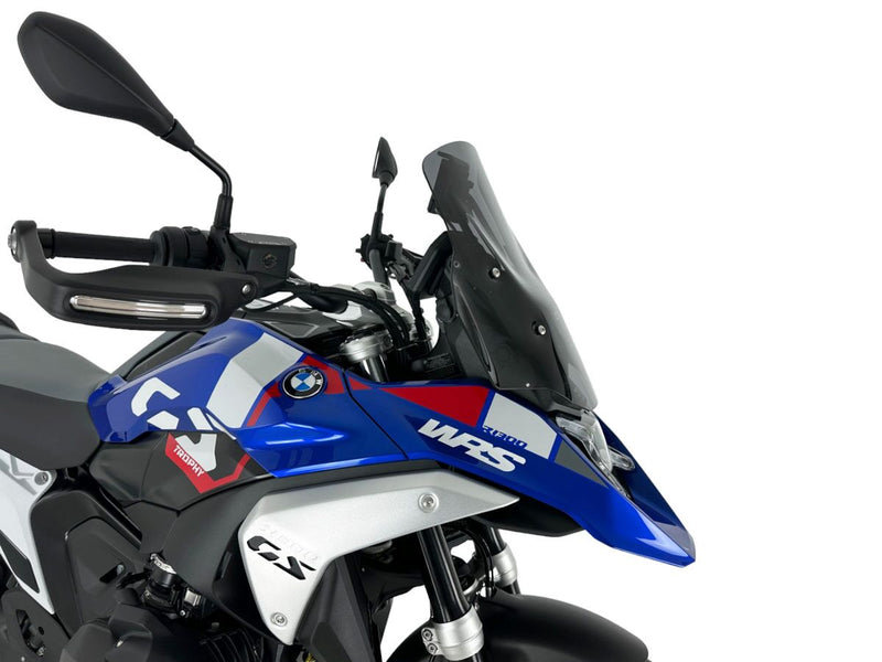 WRS Windshield - Dark Smoke, Dual Purpose - BM086FS
