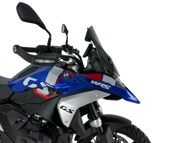 WRS Windshield - Dark Smoke, Dual Purpose - BM086FS