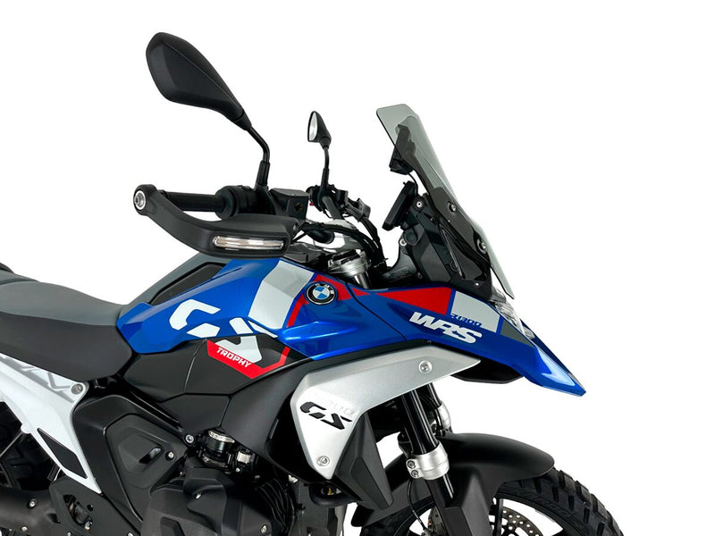 WRS Windshield - Smoke, Dual Purpose - BM088F