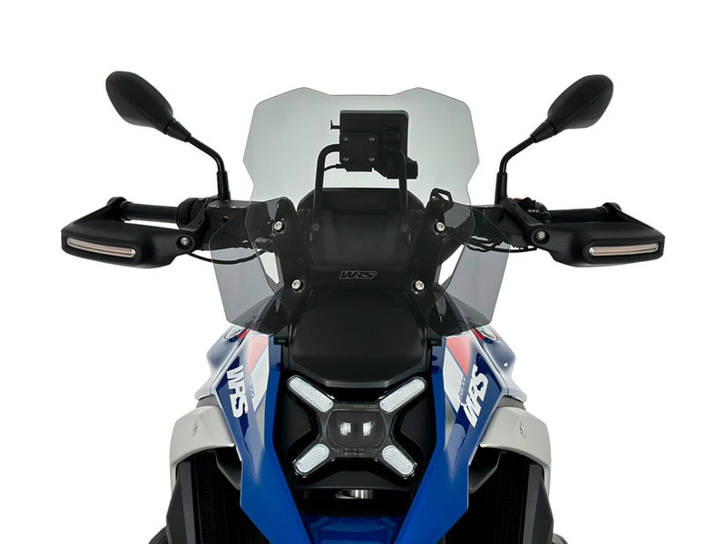 WRS Windshield - Smoke, Dual Purpose - BM088F
