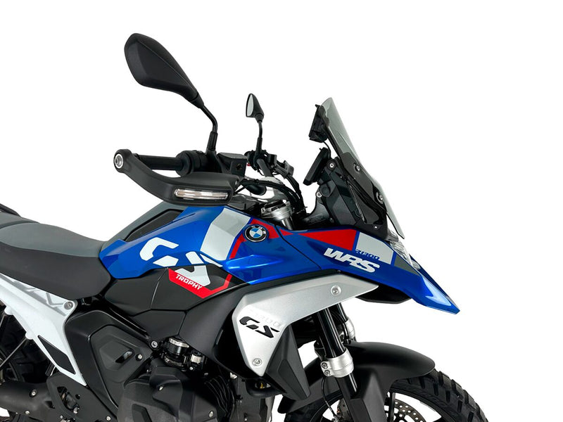 WRS Windshield - Smoke, Dual Purpose - BM089F
