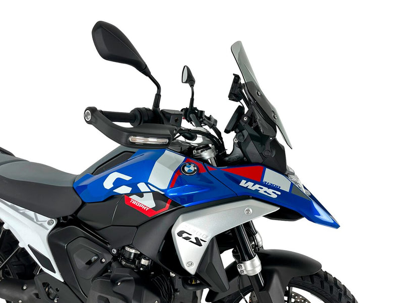 WRS Windshield - Smoke, Dual Purpose - BM089F