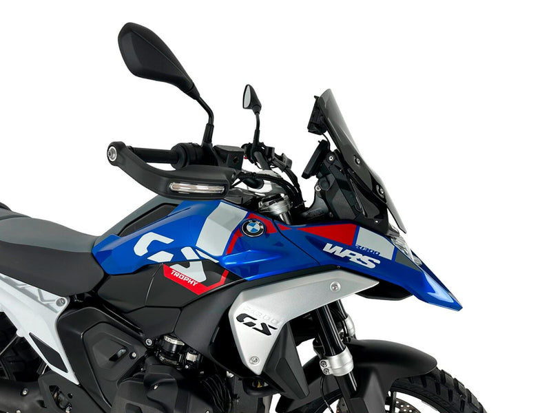 WRS Windshield - Dark Smoke, Dual Purpose - BM089FS
