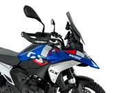 WRS Windshield - Dark Smoke, Dual Purpose - BM089FS