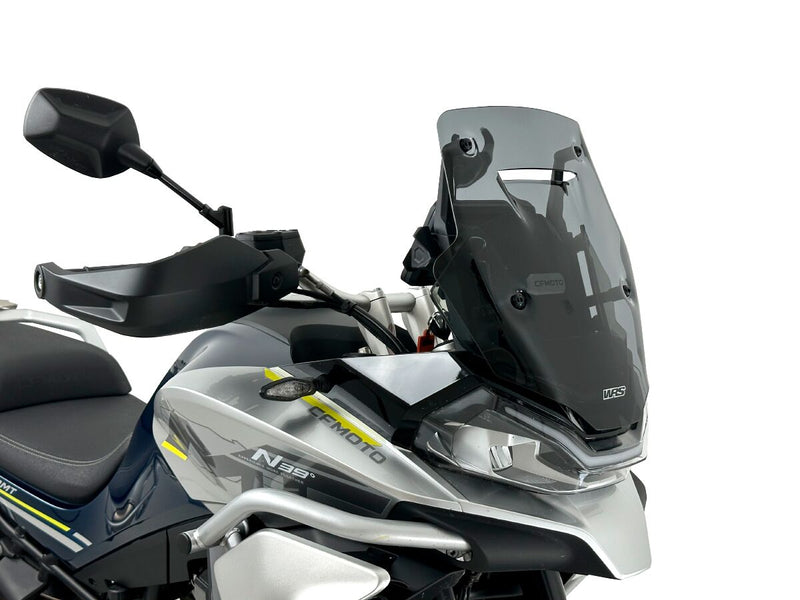 WRS Windscreen - Dark Smoke, Dual Purpose - CF003FS