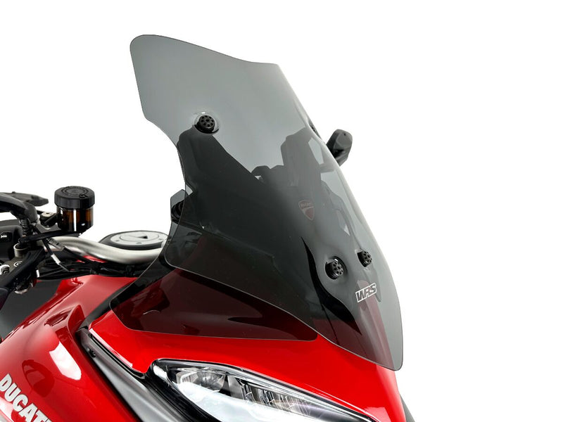WRS Windscreen - Dark Smoke, Dual Purpose - DU033FS