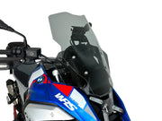 WRS Windshield - Smoke, Dual Purpose - BM087F