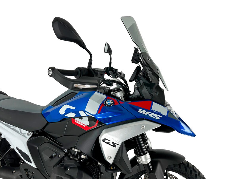 WRS Windshield - Smoke, Dual Purpose - BM087F