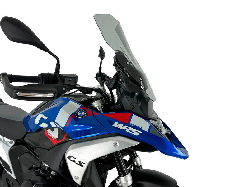 WRS Windshield - Smoke, Dual Purpose - BM087F