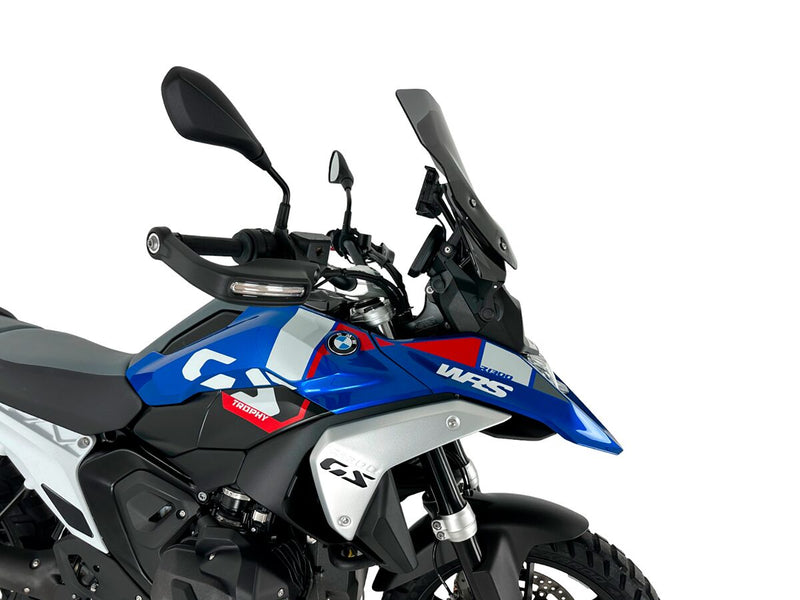 WRS Windshield - Dark Smoke, Dual Purpose - BM091FS