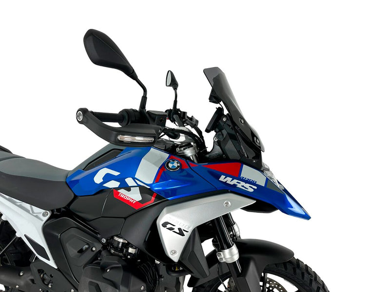 WRS Windshield - Dark Smoke, Dual Purpose - BM091FS