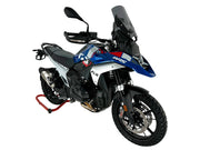 WRS Windshield - Dark Smoke, Dual Purpose - BM092FS