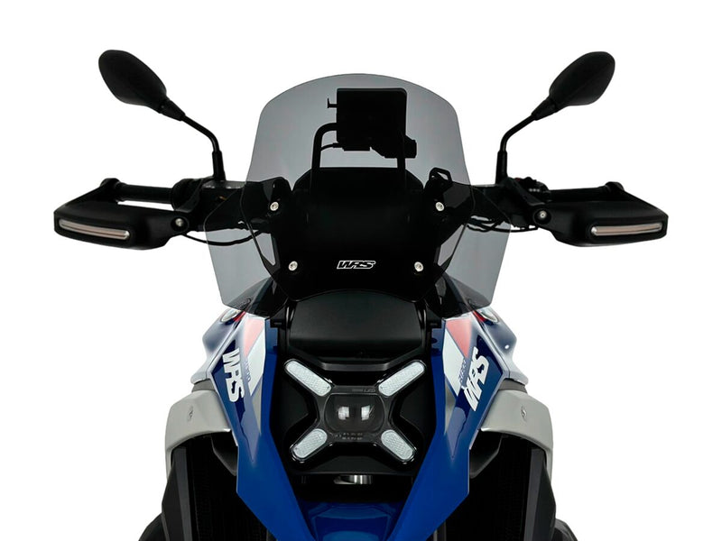 WRS Windshield - Dark Smoke, Dual Purpose - BM092FS