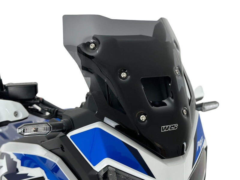 WRS Windscreen - Dark Smoke, Dual Purpose - HO072FS
