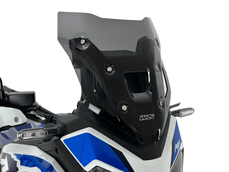 WRS Windscreen - Dark Smoke, Dual Purpose - HO072FS