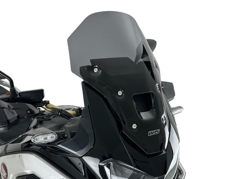 WRS Windscreen - Dark Smoke, Dual Purpose - HO074FS