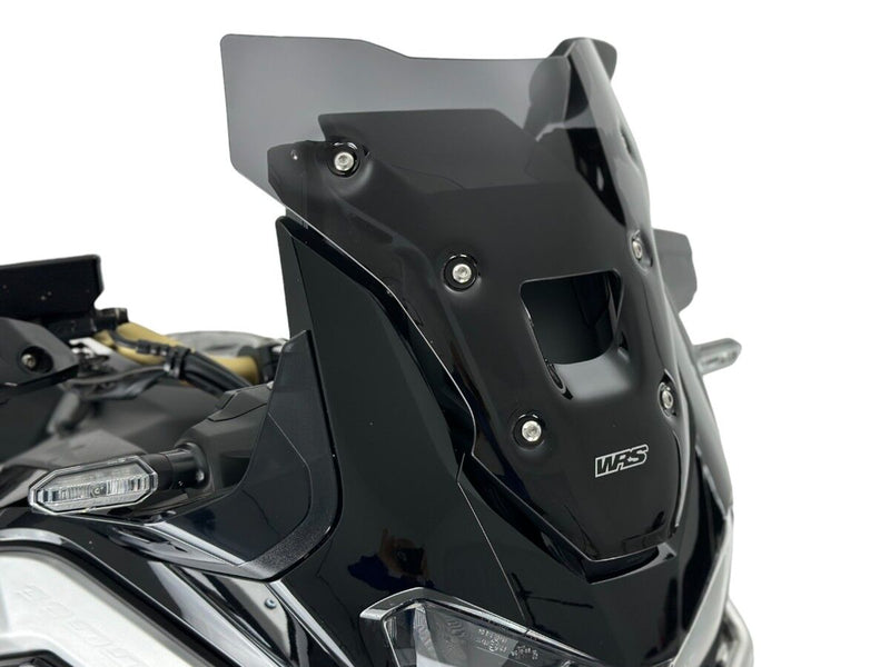 WRS Windscreen - Dark Smoke, Dual Purpose - HO075FS